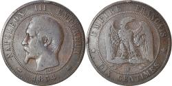 World Coins - Coin, France, Napoleon III, Napoléon III, 10 Centimes, 1854, Strasbourg