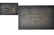 World Coins - France, Medal, Union Laitière de l'Eure, Agriculture, 1947, , Bronze