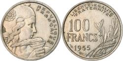 World Coins - France, 100 Francs, Cochet, 1955, Copper-nickel, , KM:919.1