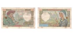 World Coins - France, 50 Francs, Jacques Coeur, 1940, A.27, VF(30-35), Fayette:19.04, KM:93