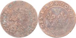World Coins - Coin, France, Louis XIII, Double Tournois, 1639, Rouen, , Copper