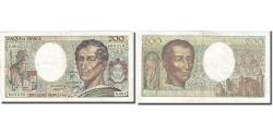 World Coins - France, 200 Francs, Montesquieu, 1981, EF(40-45), Fayette:70.01, KM:155a