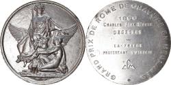 World Coins - France, Medal, Gravure, Grand Prix de Rome, France protégeant l'Algérie, Arts