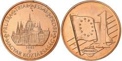 World Coins - Hungary, Euro Cent, Fantasy euro patterns, Essai-Trial, 2003, Copper,