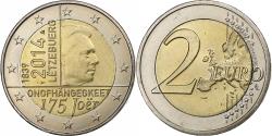 World Coins - Luxembourg, 2 Euro, 2014, Utrecht, Bi-Metallic, , KM:New