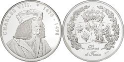 World Coins - France, Medal, Charles VIII, History, , Silver