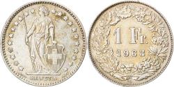 World Coins - Coin, Switzerland, Franc, 1963, Bern, , Silver, KM:24