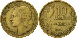 World Coins - Coin, France, Guiraud, 10 Francs, 1954, Paris, , Aluminum-Bronze