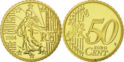 World Coins - France, 50 Euro Cent, 2004, , Brass, KM:1287