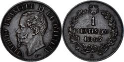 World Coins - Coin, Italy, Centesimo, 1867, Milan, , Cuivre