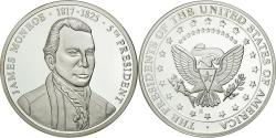 Us Coins - United States of America, Medal, Les Présidents des Etats-Unis, J. Monroe