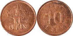 World Coins - Coin, KOREA-SOUTH, 10 Won, 2009