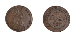 World Coins - GERMAN STATES, 1/4 Kreutzer, 1795, KM #402, , Copper, 1.90