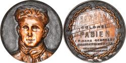 World Coins - France, Medal, Colonel Fabien, Organisateur des F.T.P.F, WAR, 1966, Pouillard