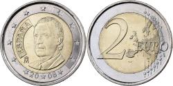 World Coins - Spain, 2 Euro, 2008, Madrid, Bi-Metallic,