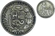 World Coins - Coin, Peru, Sol, 1925, Philadelphia, , Silver, KM:218.1
