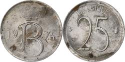 World Coins - Coin, Belgium, 25 Centimes, 1974, Brussels, , Copper-nickel, KM:153.1