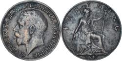 World Coins - Coin, Great Britain, Farthing, 1917