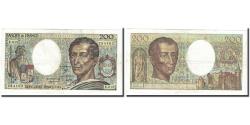 World Coins - France, 200 Francs, Montesquieu, 1982, EF(40-45), Fayette:70.3, KM:155a