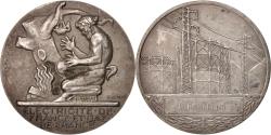 World Coins - France, Medal, Électricité de France et gaz de France, Business & industry
