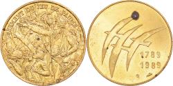 World Coins - France, Medal, Révolution Française, Serment du Jeu de Paume, History, 1989