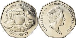 World Coins - Coin, Gibraltar, 50 Pence, 2018, Père Noël, , Cupro-nickel