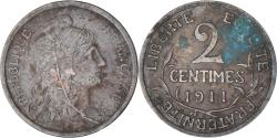 World Coins - Coin, France, Dupuis, 2 Centimes, 1911, Paris, , Bronze, KM:841