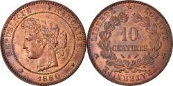 World Coins - Coin, France, Cérès, 10 Centimes, 1880, Paris, , Bronze, KM:815.1