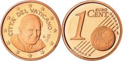 World Coins - VATICAN CITY, Benedict XVI, Euro Cent, 2011, Rome, Copper Plated Steel,