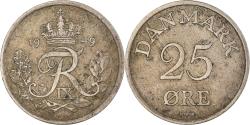 World Coins - Coin, Denmark, 25 Öre, 1949