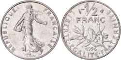World Coins - Coin, France, 1/2 Franc, 1996