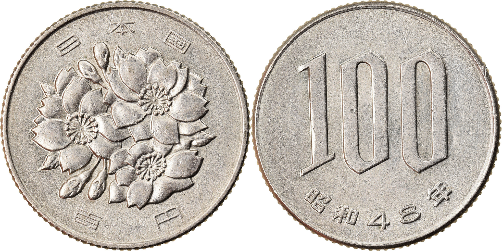 Coin, Japan, Hirohito, 100 Yen, 1973, , Copper-nickel, KM:82