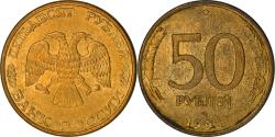 World Coins - Coin, Russia, 50 Roubles, 1993, Saint-Petersburg, , Bronze, KM:329.1