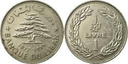 World Coins - Coin, Lebanon, Livre, 1977, , Nickel, KM:30