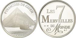 World Coins - France, Medal, Les 7 Merveilles du Monde, Pyramides de Gizeh, Arts & Culture
