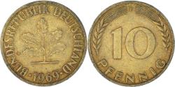 World Coins - Coin, Germany, 10 Pfennig, 1969