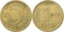 World Coins - Turkey, 10 Para, 1/4 Kurus, 1940, Aluminum-Bronze, , KM:868