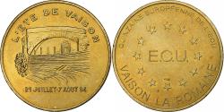 World Coins - France, Medal, Euros des Villes, Ecu de Vaison la Romaine, 1994