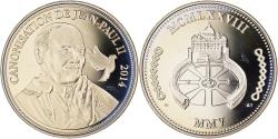 World Coins - Vatican, Medal, Canonisation de Jean Paul II, Religions & beliefs, 2014