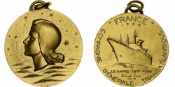World Coins - France, Medal, Compagnie Générale Transatlantique, France, Bronze,