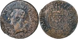 World Coins - France, Louis XVI, Liard, 1791, La Rochelle, Copper, , Gadoury:348