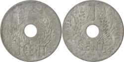 World Coins - Coin, French Indochina, Cent, 1941, , Zinc, KM:24.3, Lecompte:109