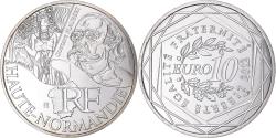 World Coins - France, 10 Euro, 2012, Haute-Normandie, , Silver