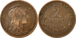 World Coins - Coin, France, Dupuis, 2 Centimes, 1904, Paris, , Bronze, KM:841