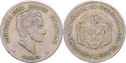 World Coins - Coin, Colombia, 50 Centavos, 1963, , Cupronickel