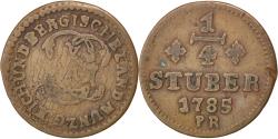 World Coins - Coin, German States, JULICH-BERG, Karl Theodor, 1/4 Stüber, 1785,
