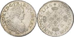 World Coins - France, Louis XV, Ecu aux 8 L, 1724, Paris, Silver, , Gadoury:320