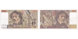 World Coins - France, 100 Francs, Delacroix, 1984, X.71, EF(40-45), Fayette:69.8a), KM:154b