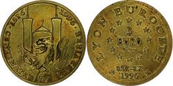 World Coins - France, Token, Centenaire de Fourvière, Lyon, 1996, Brass,