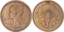 World Coins - Coin, French Somaliland, 2 Francs, 1948, Paris, ESSAI, , Copper-nickel